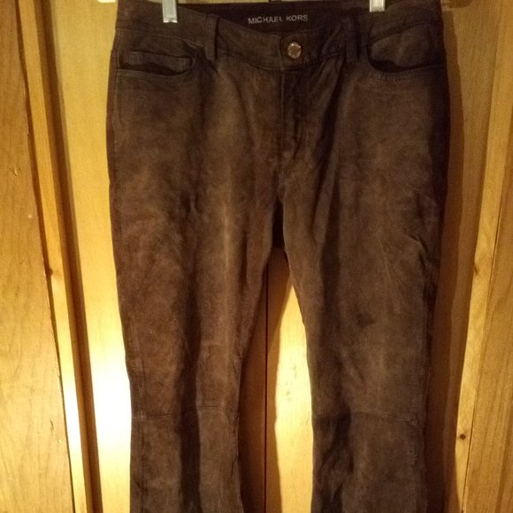 Michael Kors Pants - Michael Kors Leather Pants